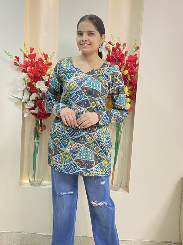 Patch Bliss Kurti - Image 3